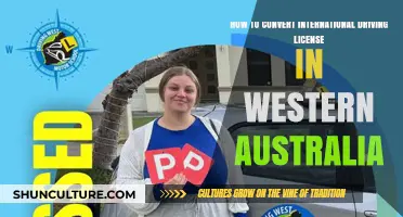 Converting Your International Driving License in Western Australia