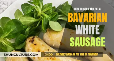 Bavarian White Sausage: Cooking and Eating Guide