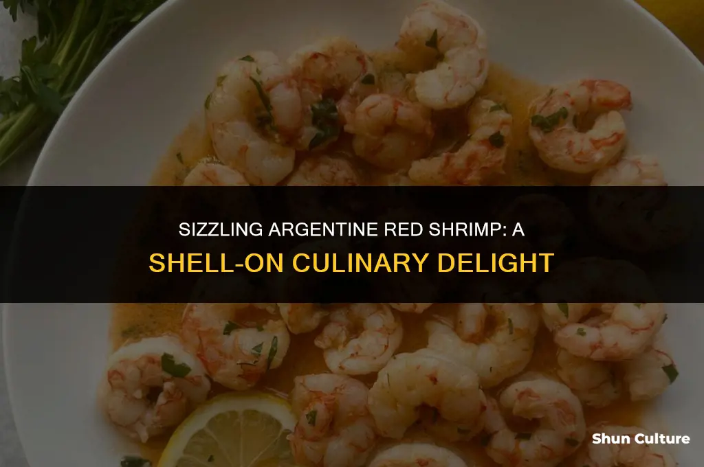 how to cook argentine red shrimp with shell on