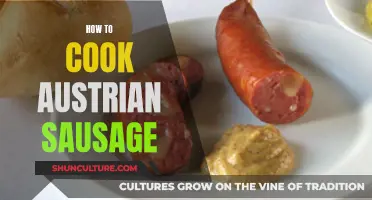 Tasty Tips: Cooking Austrian Sausage to Perfection