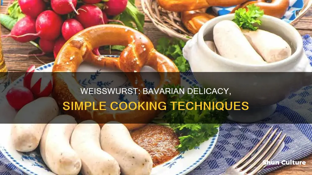 how to cook bavarian weisswurst