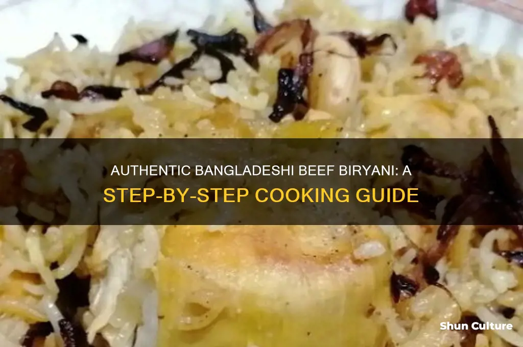 how to cook beef biryani in bangladesh