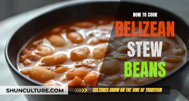 Belizean Stew Beans: A Hearty, Flavorful Adventure