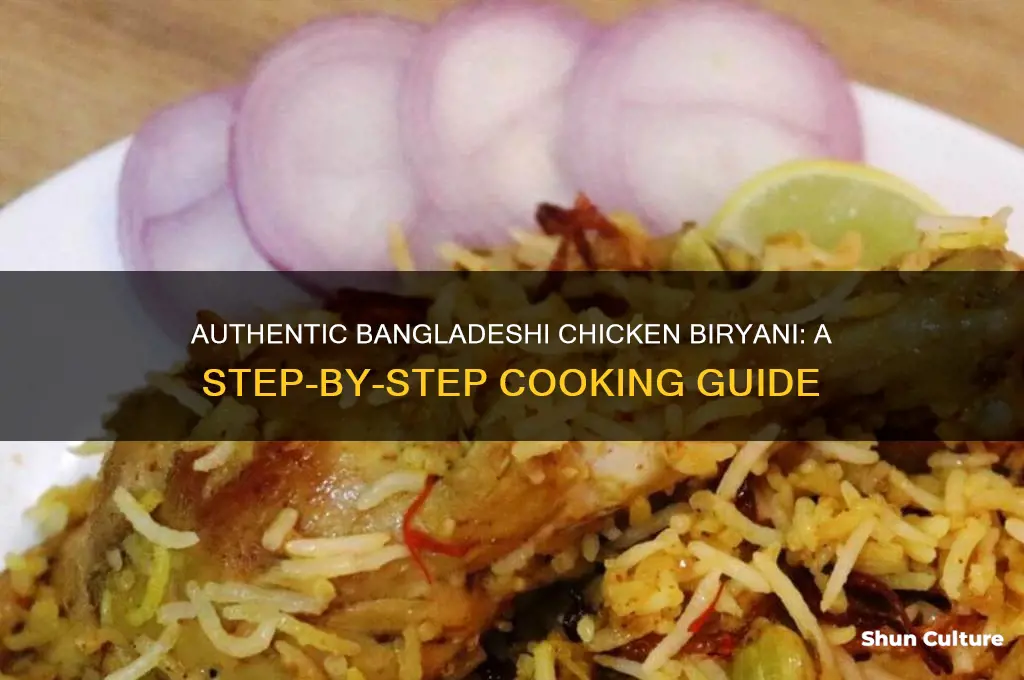how to cook chicken biryani in bangladesh