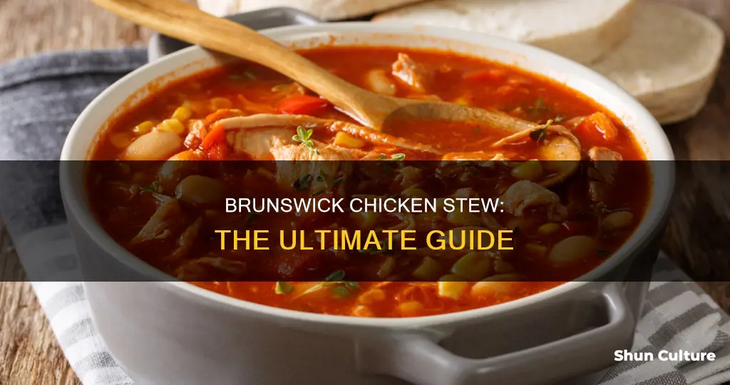 how to cook chicken for brunswick stew