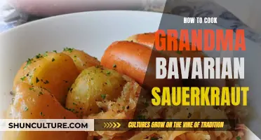 Grandma's Bavarian Sauerkraut: A Traditional, Hearty Dish