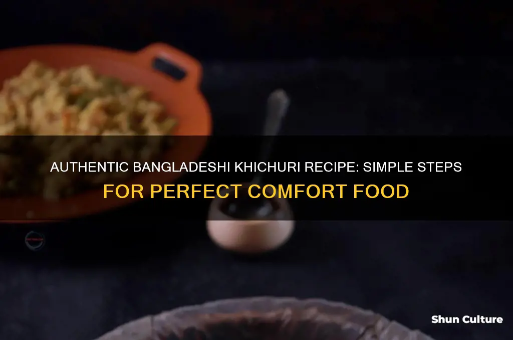 how to cook khichuri in bangladesh
