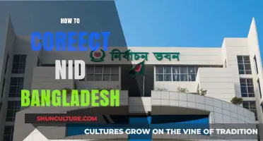 Correcting NID Errors in Bangladesh: A Step-by-Step Guide