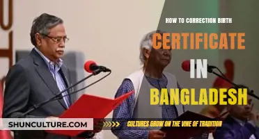 Correcting Birth Certificates in Bangladesh: A Step-by-Step Guide