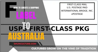 Creating Shipping Labels for Australia: A Step-by-Step Guide