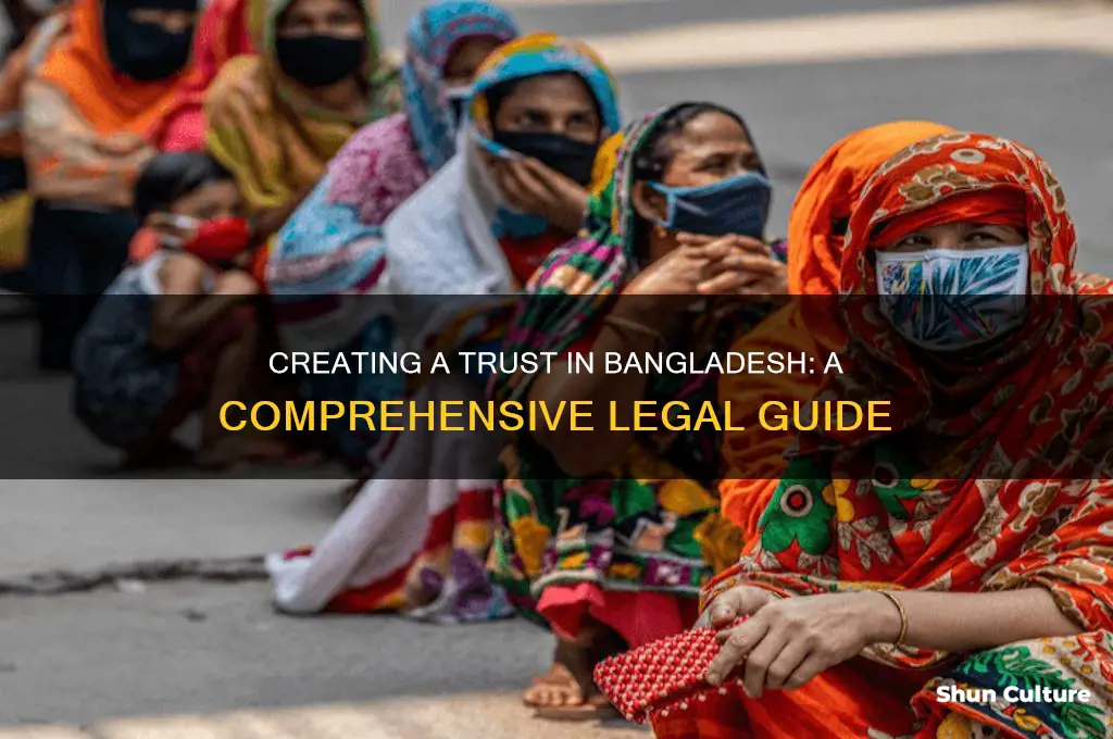 how to create a trust in bangladesh