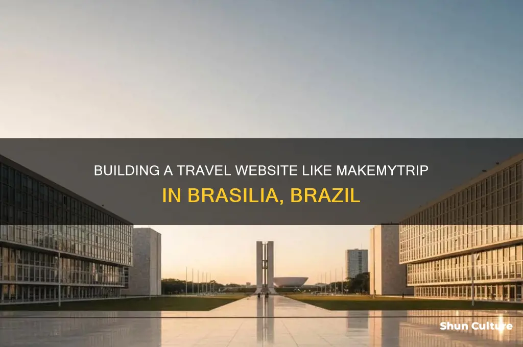 how to create a website like makemytrip in brasilia brazil