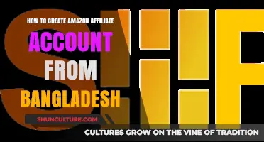 Step-by-Step Guide to Creating an Amazon Affiliate Account in Bangladesh