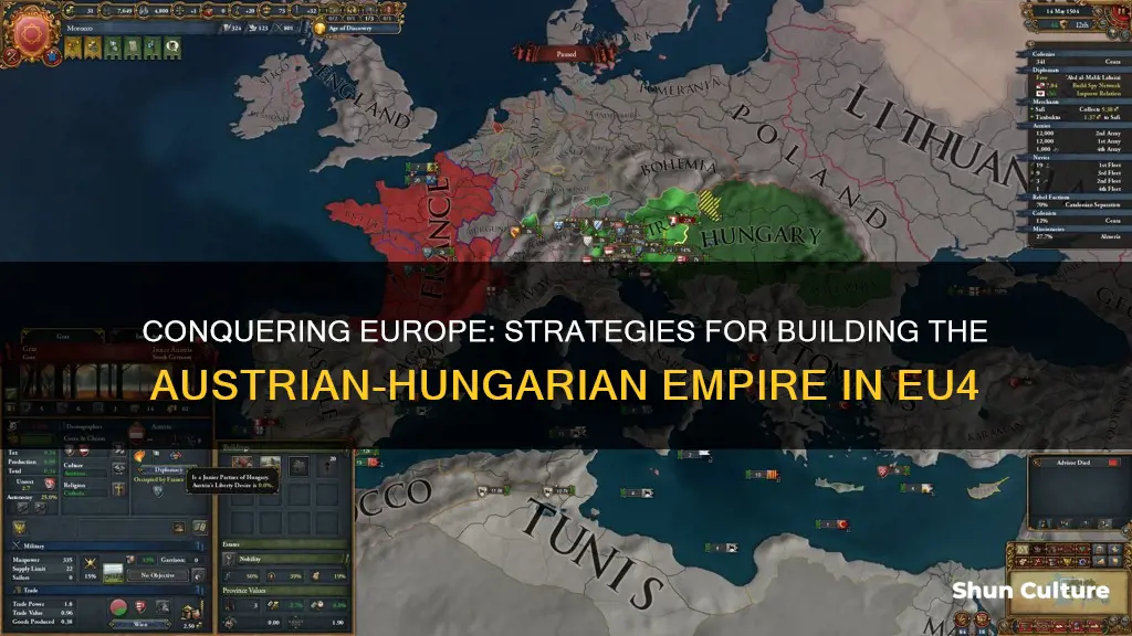 how to create the austrian hungarian empire eu 4