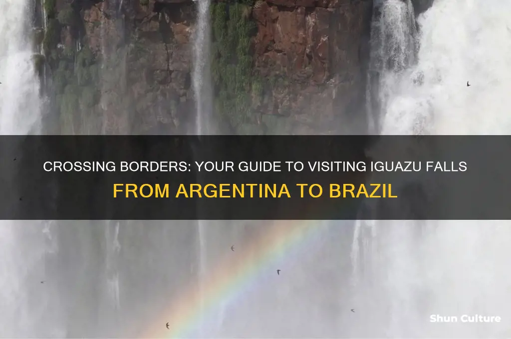 how to cross from argentina to brazil iguazu falls