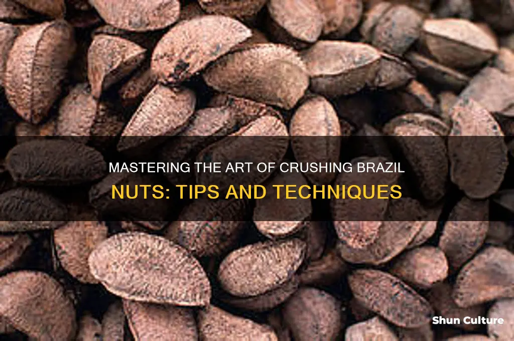 how to crush brazil nuts