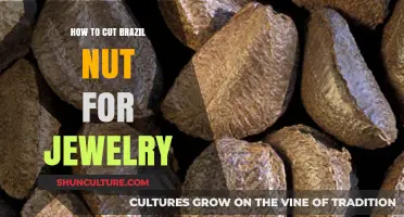 Crafting with Brazil Nuts: A Step-by-Step Guide to Cutting for Jewelry