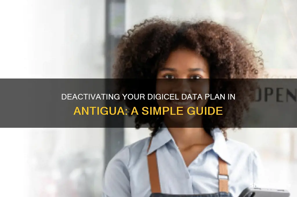 how to deactivate digicel data plan antigua