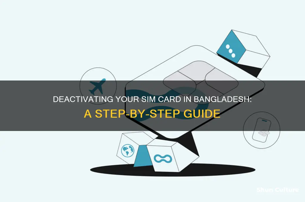 how to deactivate sim card in bangladesh