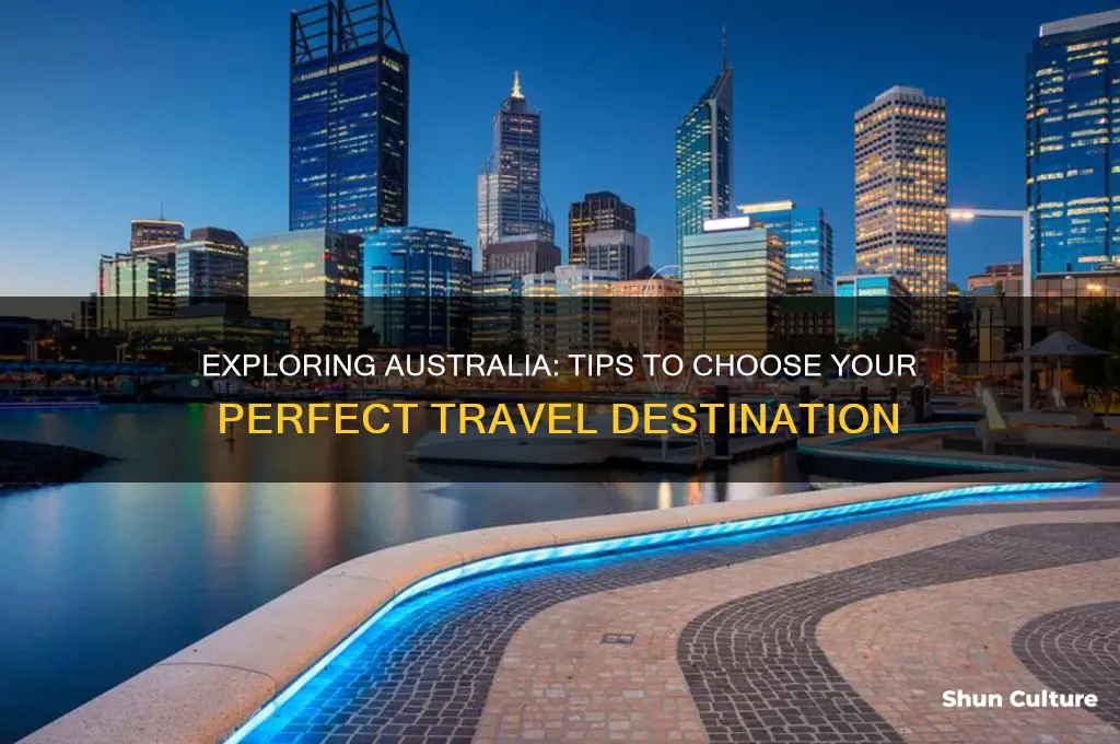 how to decide where to go in australia