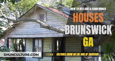 Declaring Condemned Houses in Brunswick, GA