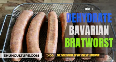 Dehydrating Bavarian Bratwurst: A Step-by-Step Guide to Deliciousness