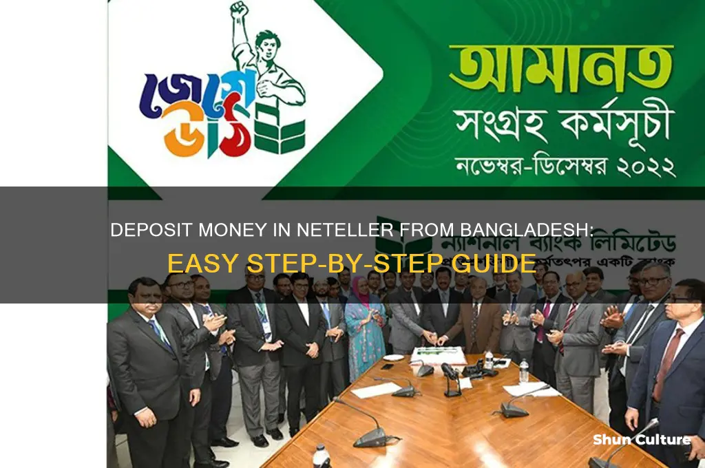 how to deposit money in neteller from bangladesh