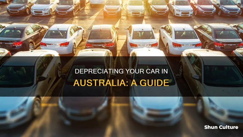 how to depreciate a car in australia