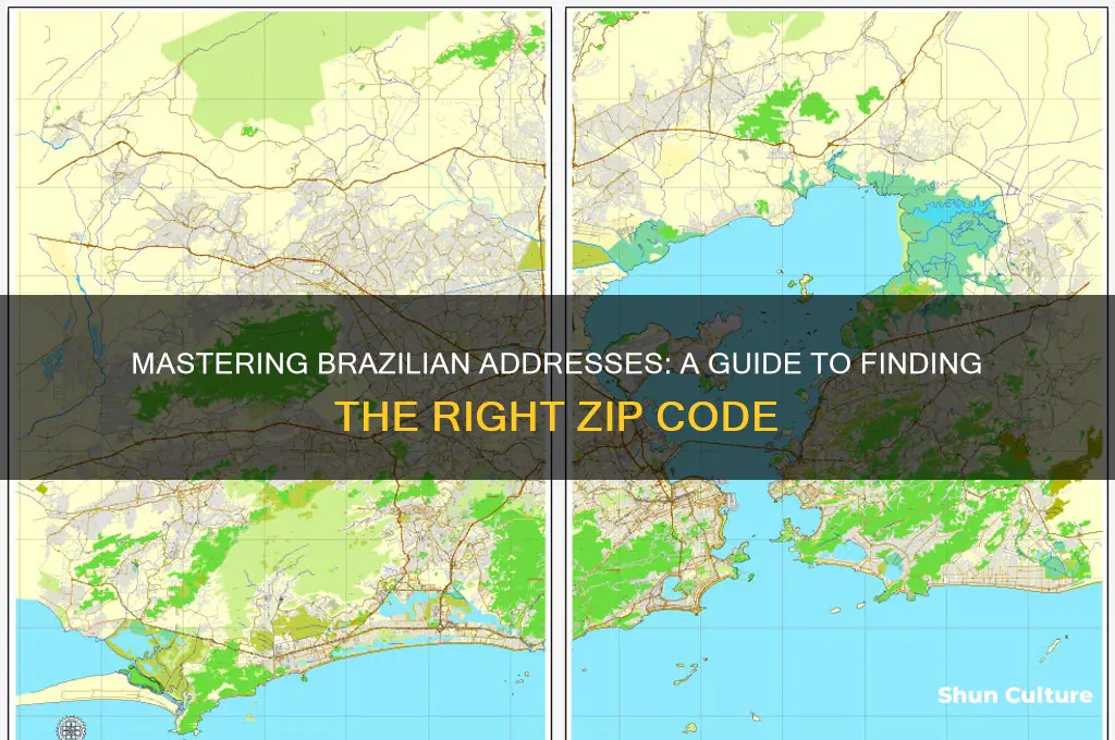 how to determine a brazil zip code