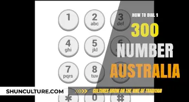 Easy Steps to Dial 1-300 Numbers in Australia