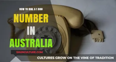 Dialing 1-800 Numbers in Australia: A Quick Guide