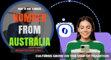 Dialing Brazil from Australia: A Step-by-Step Guide