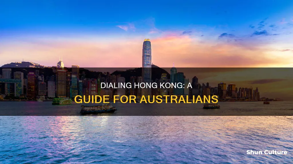 how to dial a hong kong mobile number from australia