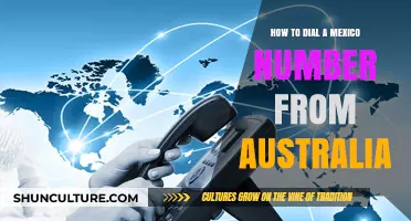 Dialing Mexico from Australia: A Quick Guide