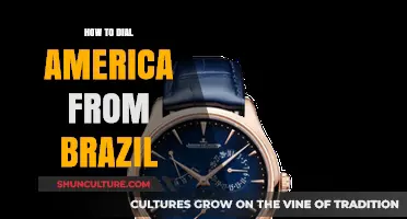 Dialing the USA from Brazil: A Simple Step-by-Step Guide