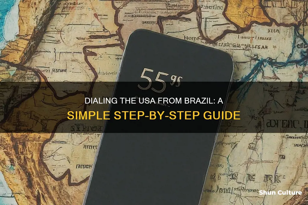 how to dial america from brazil