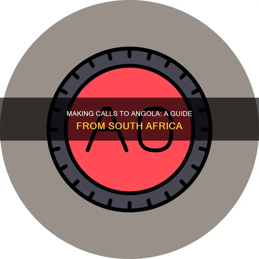 how to dial angola from south africa