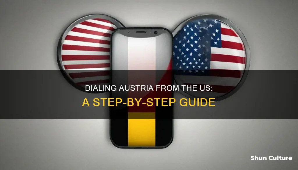 how to dial austria from us