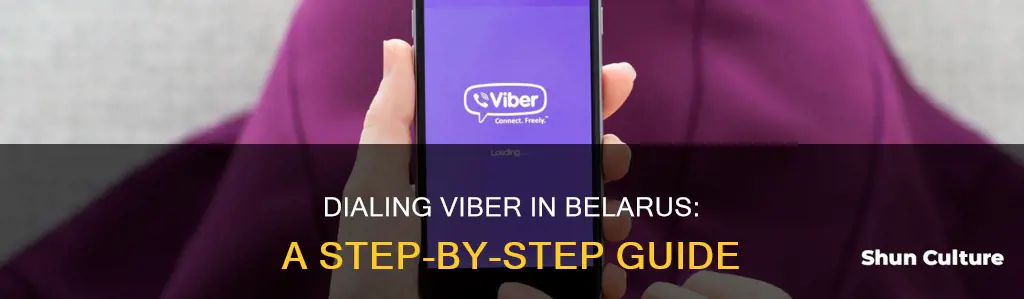 how to dial belarus viber