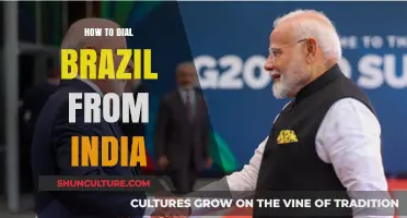 Dialing Brazil from India: A Step-by-Step International Calling Guide