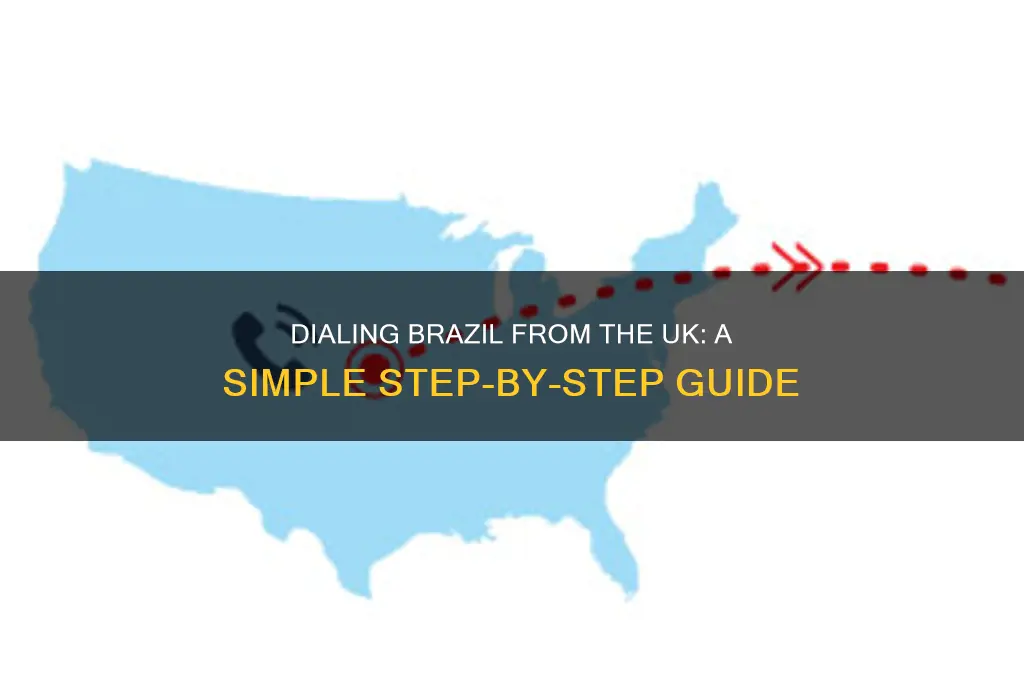 how to dial brazil from uk