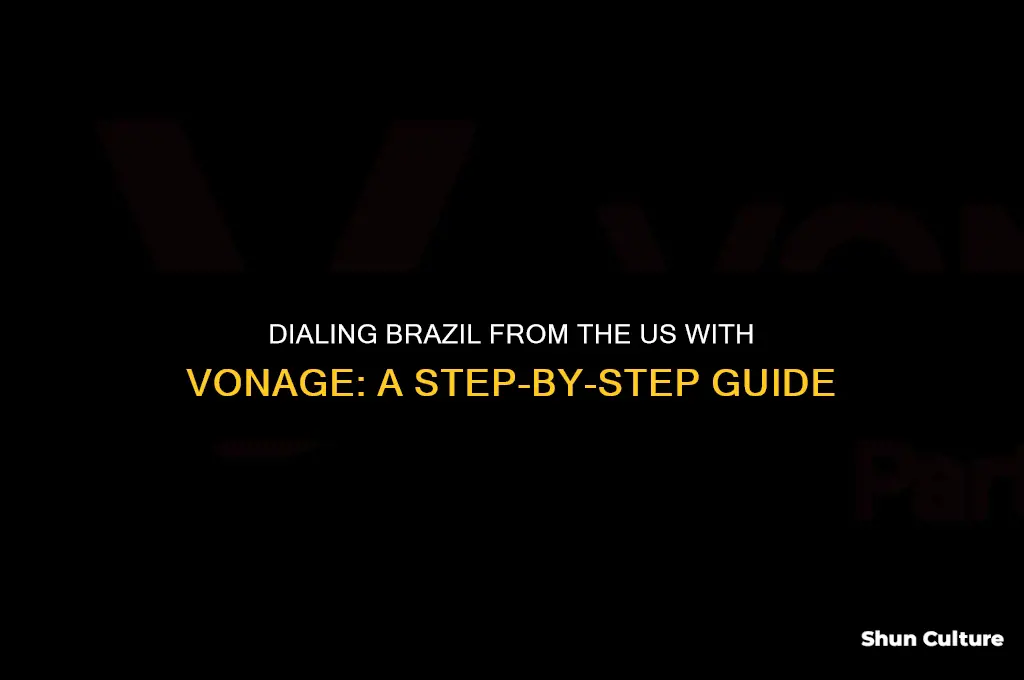 how to dial brazil from us vonage