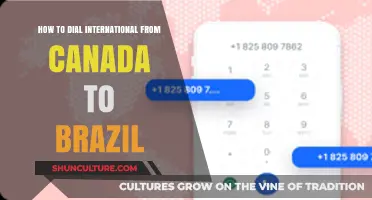 Dialing Brazil from Canada: A Step-by-Step International Calling Guide