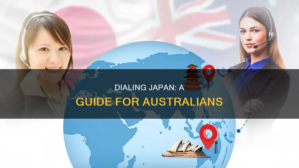 how to dial japanese number from australia