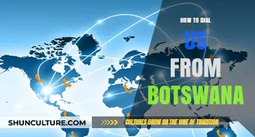 Dialing the US from Botswana: A Simple Step-by-Step Guide