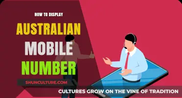 Displaying Australian Mobile Numbers: The Right Way