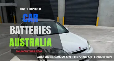Safe Car Battery Disposal: Australia's Guide