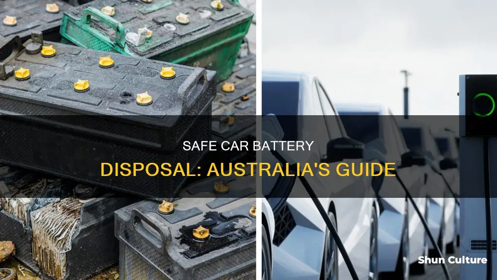 how to dispose of car batteries australia