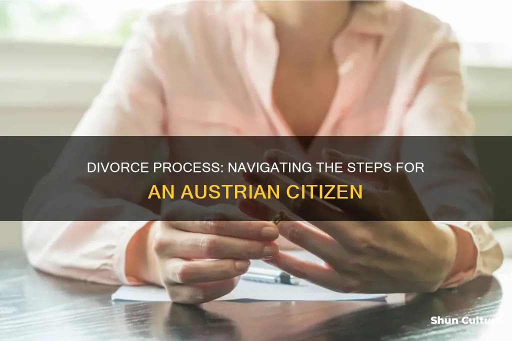 how to divorce from austrian citizen