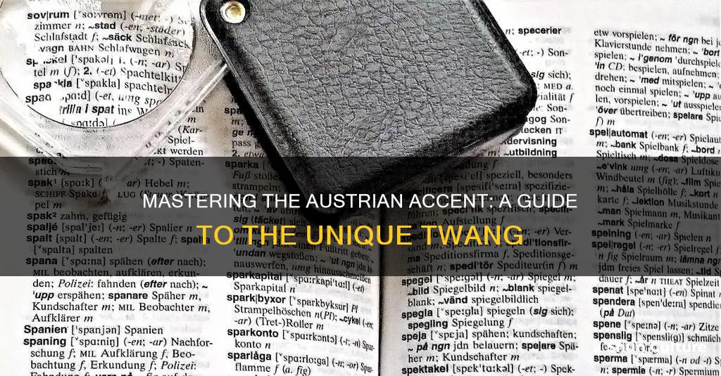 how to do a austrian accent